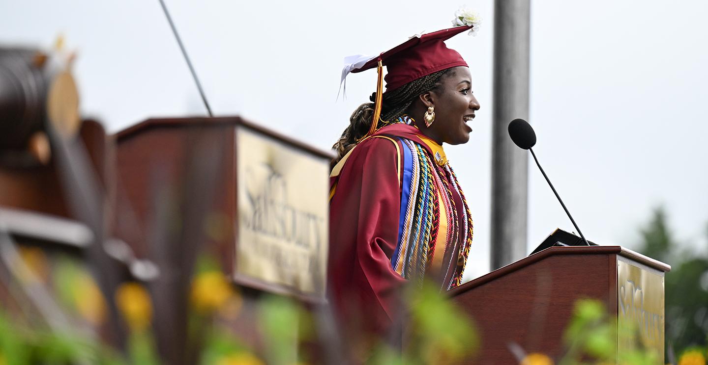 Undergraduate student speaker 
